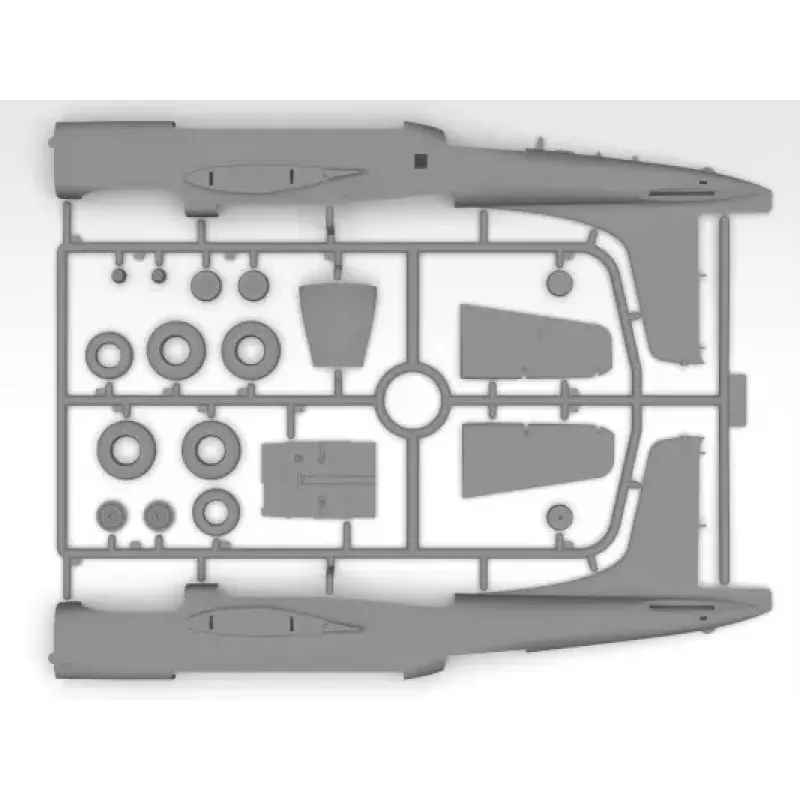 Збірна модель літака Збірна модель 1:48 Літак B-26K з американськими пілотами і техніками ICM 48280 1:48