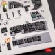 JASDF F-2B 3D декаль інтер'єр для комплекту Hasegawa 1:48 КЕЛИК K48054