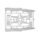 Сборная модель самолета Сборная модель 1:48 Самолет B-26K с американскими пилотами и техниками ICM 48280 1:48