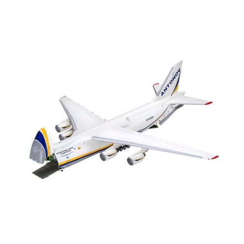 Збірна модель літака Збірна модель-копія Revell Вантажний літак АН-124 Руслан рівень 5 масштаб 1:144 1:144