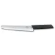 Ніж для хліба та випічки Victorinox SWISS MODERN 22см хвил чорн 6.9073.22WB