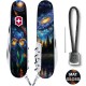 Швейцарский складной нож 91мм Victorinox CLIMBER DESIGN Магический цветок 1.3703.3.R2070pk