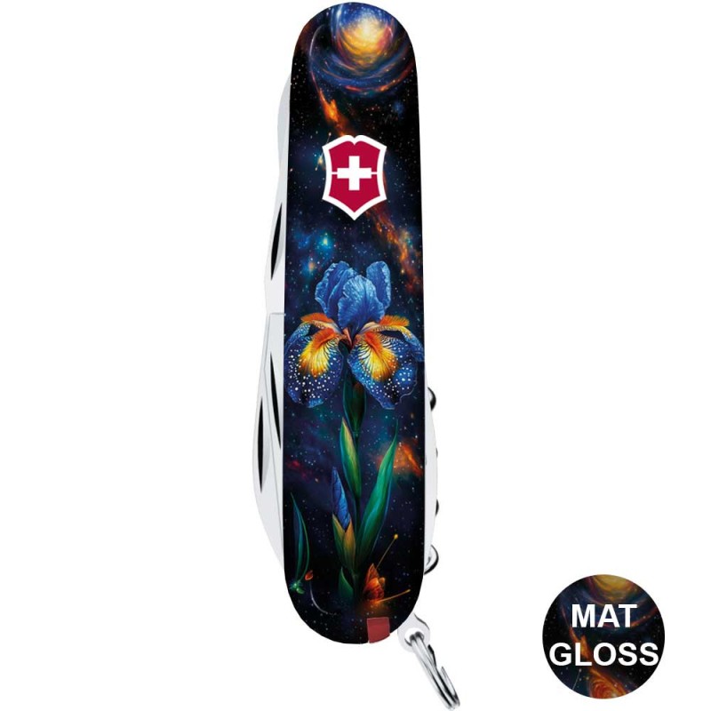 Швейцарский складной нож 91мм Victorinox CLIMBER DESIGN Магический цветок 1.3703.3.R2070pk