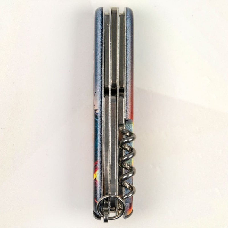 Складаний ніж Victorinox CLIMBER ZODIAC Дракон в променях сонця 1.3703.3.Z3270p