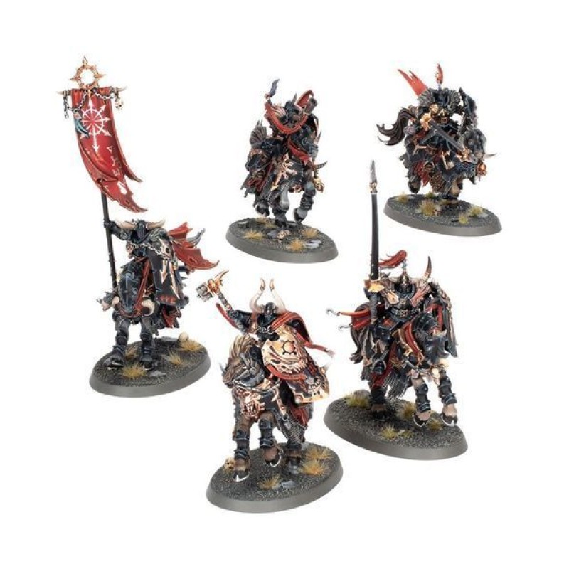 Набор миниатюр AGE OF SIGMAR: SLAVES TO DARKNESS - CHAOS KNIGHTS