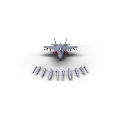 Збірна модель літака Збірна модель-копія Revell Літак Lockheed Martin F-35A Lightning II, рів 4, м: 1:72 1:72