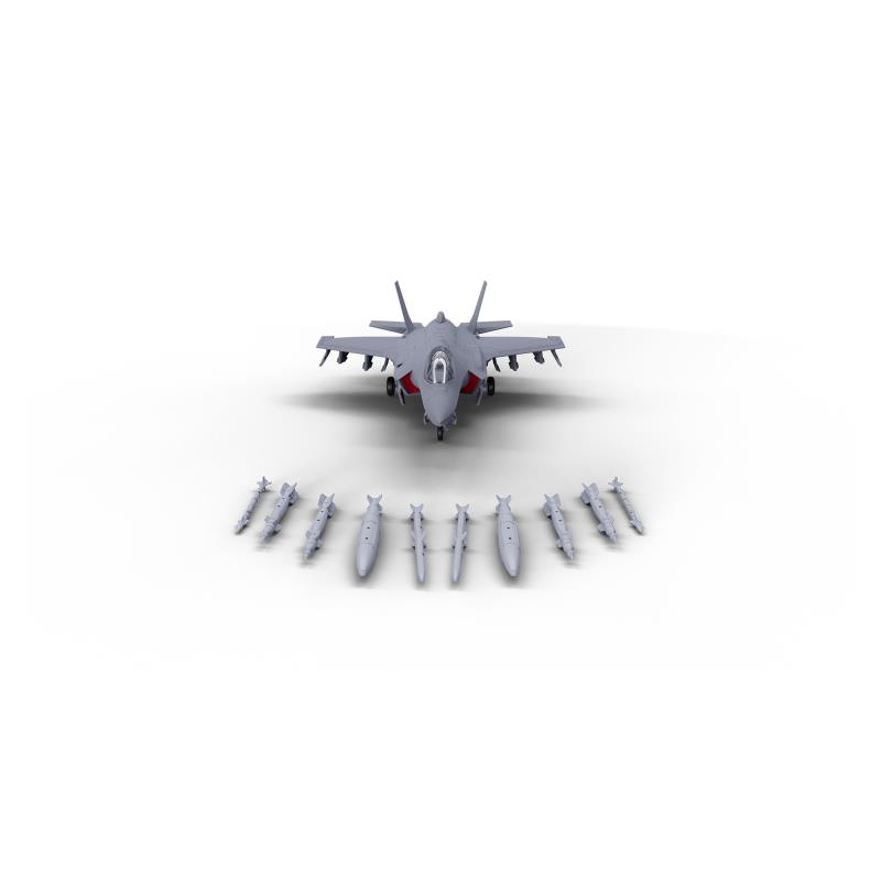 Збірна модель літака Збірна модель-копія Revell Літак Lockheed Martin F-35A Lightning II, рів 4, м: 1:72 1:72