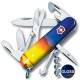 Швейцарский складной нож 91мм Victorinox CLIMBER UKRAINE 1.3703.7.T3220pw