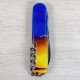 Швейцарский складной нож 91мм Victorinox CLIMBER UKRAINE 1.3703.7.T3220pw