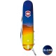 Швейцарский складной нож 91мм Victorinox CLIMBER UKRAINE 1.3703.7.T3220pw