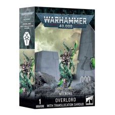 Мініатюра WARHAMMER 40000: NECRONS - OVERLORD + TRANSLOCATION SHROUD