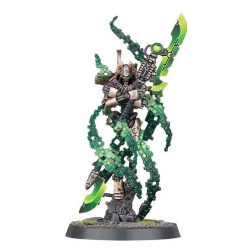 Мініатюра WARHAMMER 40000: NECRONS - OVERLORD + TRANSLOCATION SHROUD
