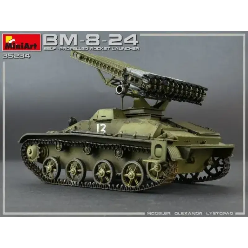 Самоходная Ракетная Установка "БМ-8-24" 1:35