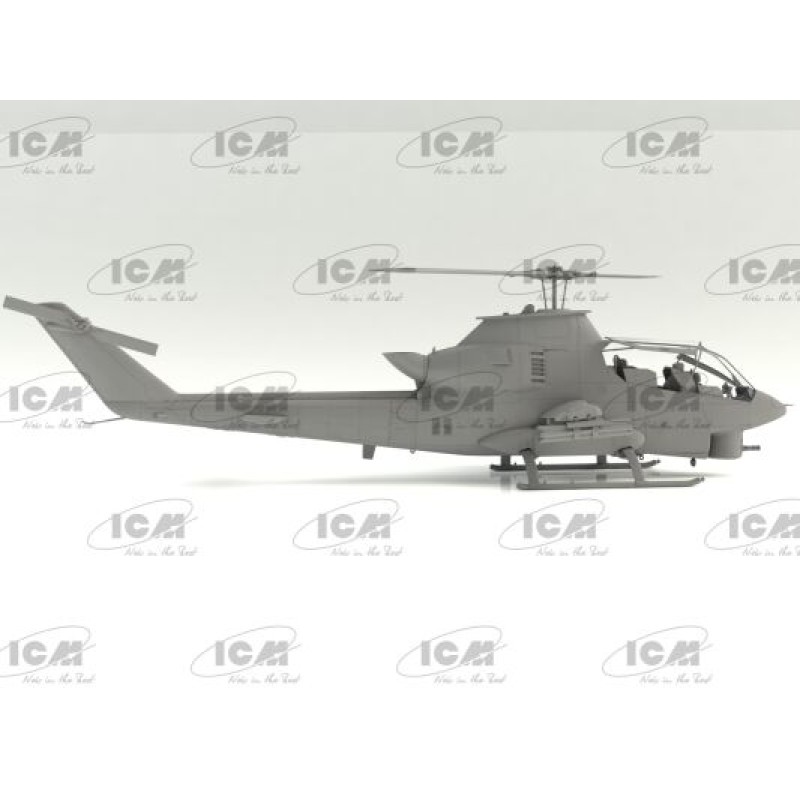 Збірна модель Збірна модель 1:35 Вертоліт AH-1G Кобра (пізнього виробництва) ICM 53031