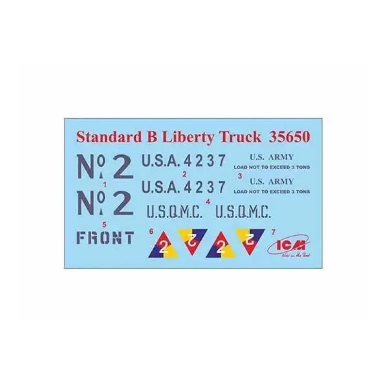 Американский армейский грузовик Standard B "Liberty" 1:35