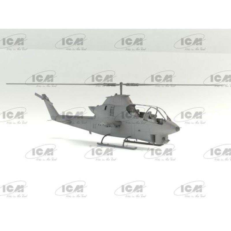 Збірна модель Збірна модель 1:35 Вертоліт AH-1G Кобра (пізнього виробництва) ICM 53031