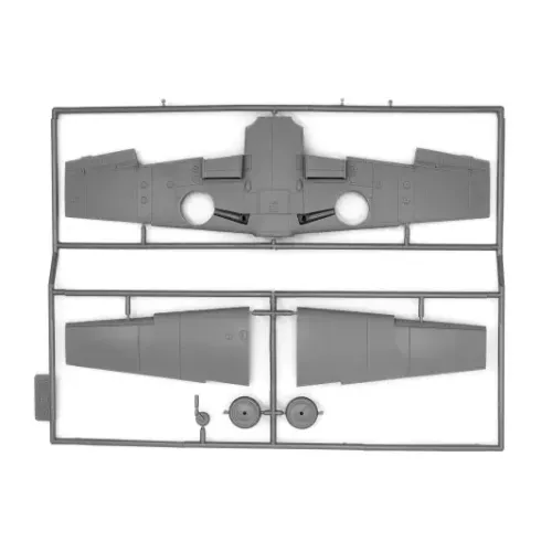Сборная модель самолета Сборная модель 1:48 немецкий истребитель Мессершмитт Bf 109F-4:R6 ICM 48107 1:48