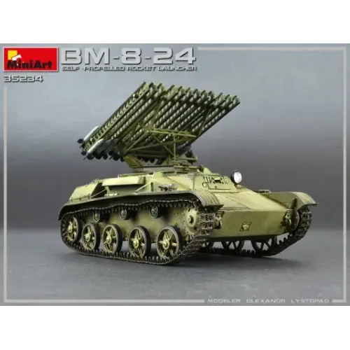 Самоходная Ракетная Установка "БМ-8-24" 1:35