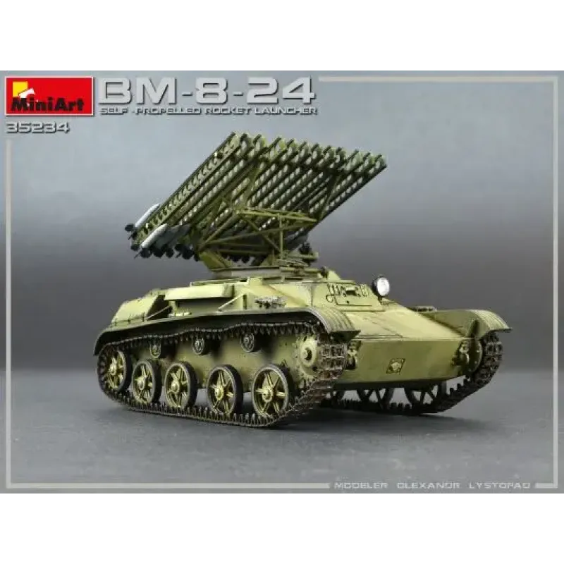 Самоходная Ракетная Установка "БМ-8-24" 1:35