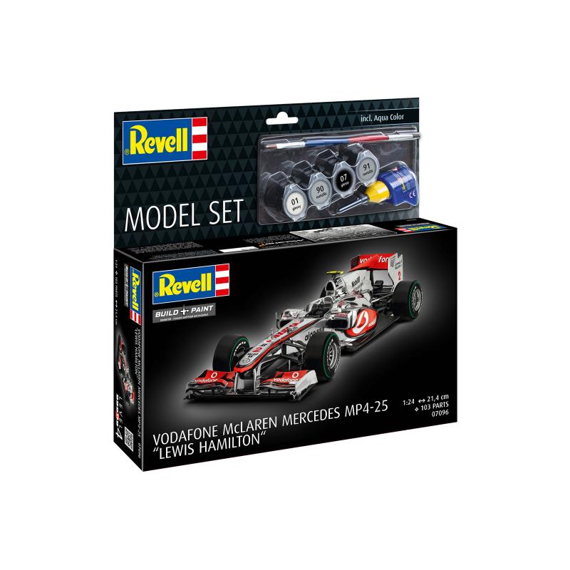 Збірна модель Збірна модель-копія Revell набір McLaren Mercedes MP4-25 «Льюїс Гамільтон», рів 4, м: 1:24