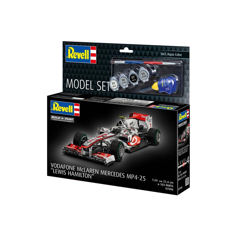 Збірна модель Збірна модель-копія Revell набір McLaren Mercedes MP4-25 «Льюїс Гамільтон», рів 4, м: 1:24