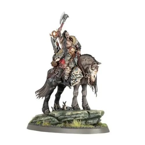 Миниатюра DARKOATH CHIEFTAIN ON WARSTEED