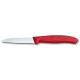 Ніж для чищення овочів Victorinox SWISS CLASSIC 8см хвил червон 6.7431
