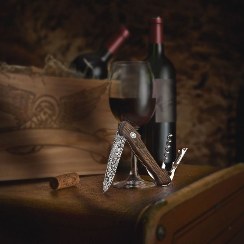 Складаний ніж Victorinox WINE MASTER Damast 0.9701.J19