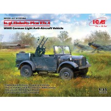 Німецький автомобіль le.gl.Einheits-Pkw Kfz.4 з кулеметами MG-34 (Zwillingssockel 36)