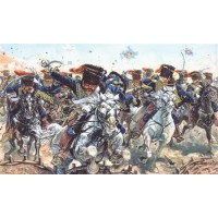 Сборная модель 1:72 Британские гусары Италери 6052