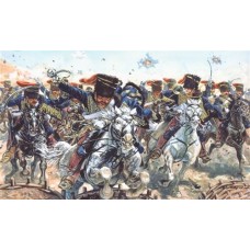 Сборная модель 1:72 Британские гусары Италери 6052