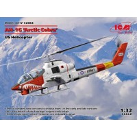 Сборная модель 1:32 Американский ударный вертолёт AH-1G Арктическая Кобра ICM 32063
