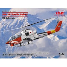 Збірнa модель 1:32 Американський ударний вертоліт AH-1G Арктична Кобра ICM 32063