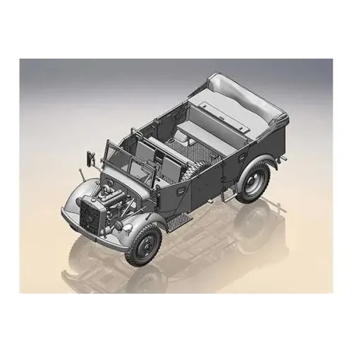 Внедорожные автомобили Вермахта (Kfz.1, Horch 108 Typ 40, L1500A) 1:35