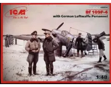 Bf 109F-4 з особовим складом німецьких люфтваффе