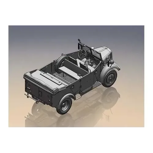 Внедорожные автомобили Вермахта (Kfz.1, Horch 108 Typ 40, L1500A) 1:35