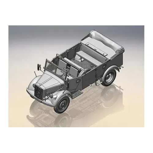 Внедорожные автомобили Вермахта (Kfz.1, Horch 108 Typ 40, L1500A) 1:35