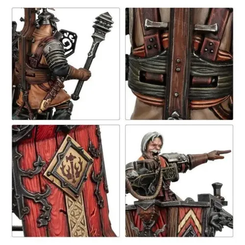 Миниатюра AGE OF SIGMAR: CITIES OF SIGMAR - FUSIL-MAJOR ON OGOR WARHULK