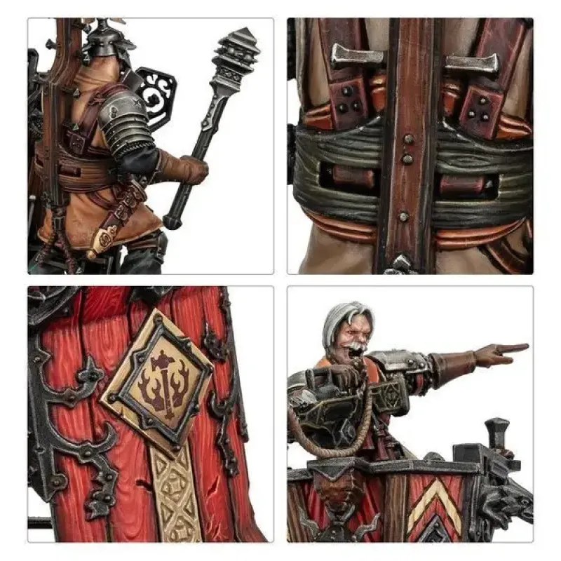 Миниатюра AGE OF SIGMAR: CITIES OF SIGMAR - FUSIL-MAJOR ON OGOR WARHULK