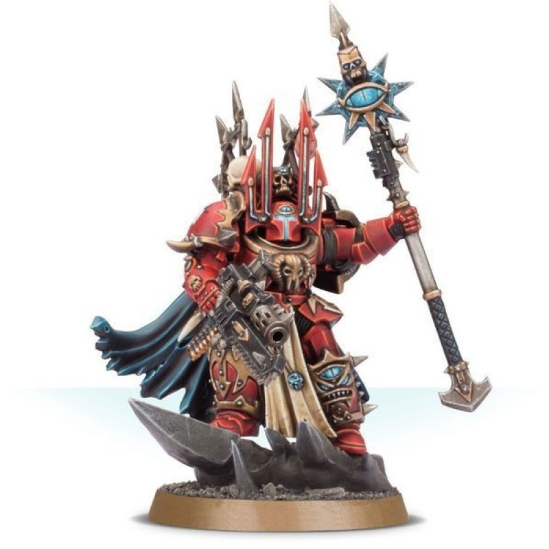 Миниатюра WARHAMMER 40000: CHAOS SPACE MARINES - CHAOS LORD IN TERMINATOR ARMOUR