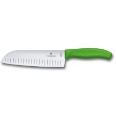 Ніж-сантоку Victorinox SWISS CLASSIC 17см зелен 6.8526.17L4B