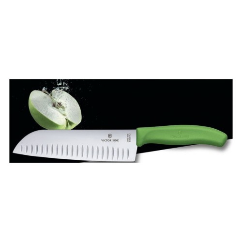 Ніж-сантоку Victorinox SWISS CLASSIC 17см зелен 6.8526.17L4B