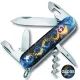 Швейцарский складной нож 91мм Victorinox SPARTAN UKRAINE ДНК Украинца 1.3603.3.T3270pw
