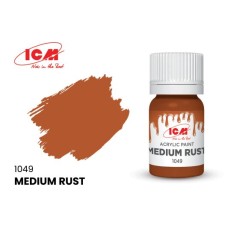 Акриловая краска Medium Rust : Средняя ржавчина ICM1049