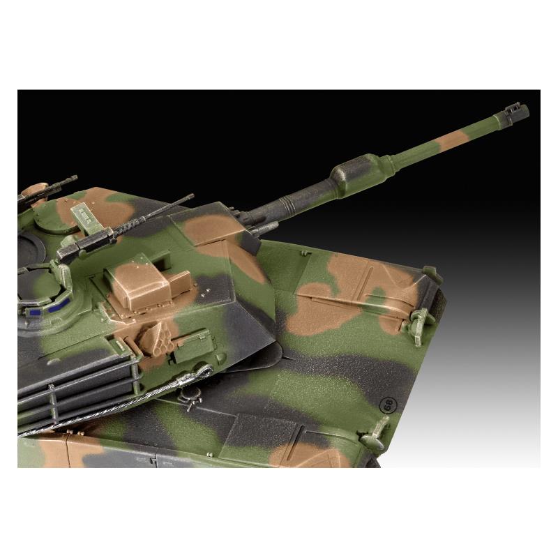 Збірна модель-копія Revell Танк Абрамс M1A1 AIM(SA)/ M1A2 рівень 4 масштаб 1:72