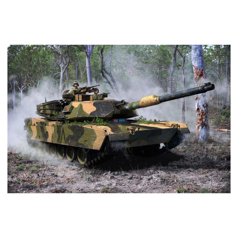 Збірна модель-копія Revell Танк Абрамс M1A1 AIM(SA)/ M1A2 рівень 4 масштаб 1:72