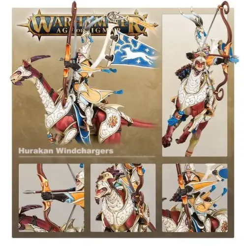Набор миниатюр AGE OF SIGMAR: LUMINETH REALM-LORDS - HURAKAN WINDCHARGERS
