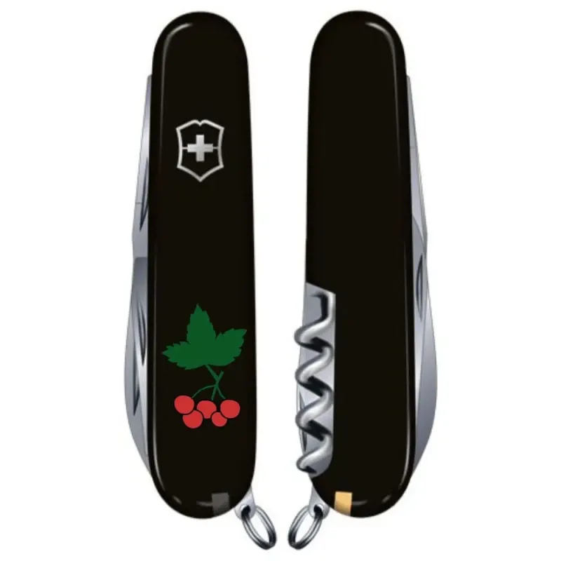 Складаний ніж Victorinox HUNTSMAN UKRAINE Калина 1.3713.3_T1350u