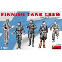 Сборная модель 1:35 Фигуры Финский танковый экипаж МиниАрт 35222