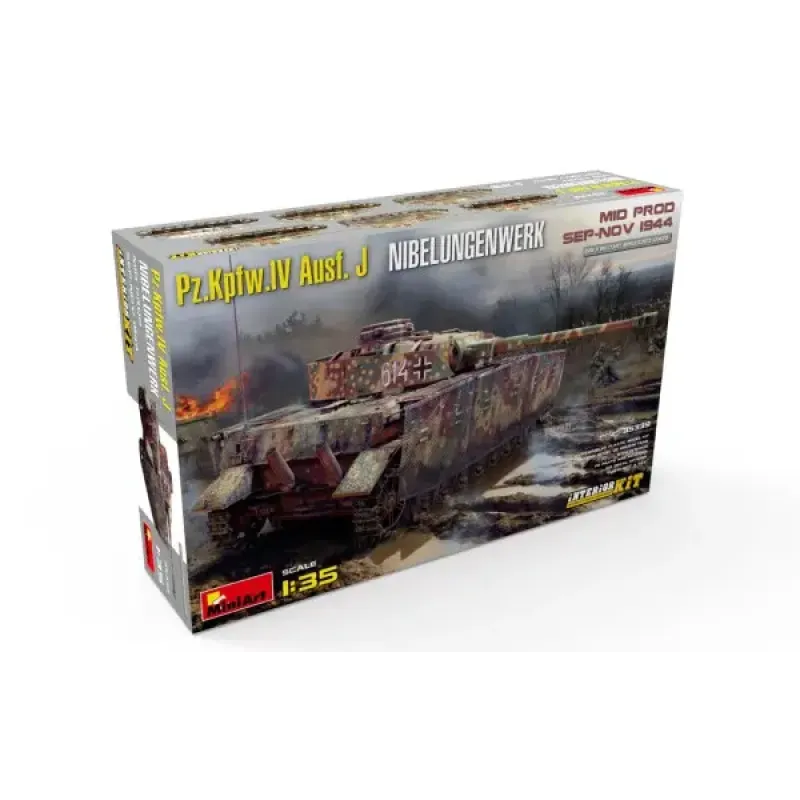Немецкий танк Pz.Kpfw.IV Ausf. J Nibelungenwerk. Середина производства (сентябрь - ноябрь 1944 г.)